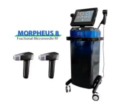 Professional Morpheus 8 RF Microneedling Machine With 12/24/40 Nano Pin Cartridges For Skin Tightening Lifting Anti-Aging Salon