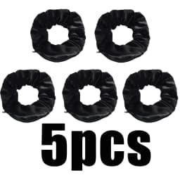 1/3/5pcs Portable Hidden Safe Sight Secret Hair Tie Storage Case Hair Scrunchie With Zipper Hide Key Cash Jewelry Travel Outdoo
