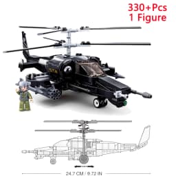 Military F/A-18E Super BumbleBee Strike Hornet Fighter Plane Building Blocks War Bricks Classic Model Educational Kids MOC Toys