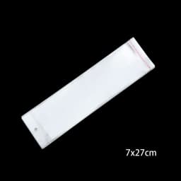 100pcs mix size Opp Self-Stick Hanging Transparent Packaging Bracelets Earrings Necklaces Gift Bags for Jewelry Box Package