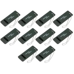 1-10PCS 3-Frequency Whistle High Decibel Survival Whistle Outdoor Hiking Camping Whistle Hunting Whistle Emergency Survival Tool