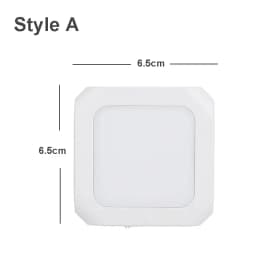 Motion Sensor LED Night Lights EU/US/AU/UK Plug Dimmable Cabinet Light for Baby Bedside Bedroom Corridor Wireless Lamp Lighting