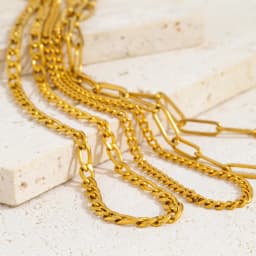 Pendant Chain 40cm-60cm- Create Personalized Necklace, Hypoallergenic Waterproof Stainless Steel Necklace for Women Everyday