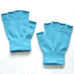 Autumn Winter New Half Finger Warm Gloves For Men Women Students Solid Knitted Mittens Outdoor Knitting Cycling Writing Gloves