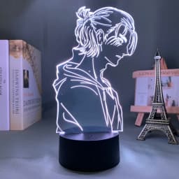Anime Light Attack on Titan 4 Eren Yeager Figure for Bedroom Decor Night Light Kids Birthday Gift Shingeki No Kyojin 3d Lamp AOT