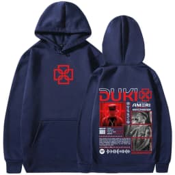Rapper Duki Ameri World Tour 2025 Hoodies Men's Women Fleece Casual Oversized Sweatshirt Fashion Hip Hop Long Sleeve Pullovers