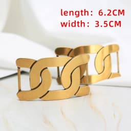 Loafer Bronze Hardware Buckle Accessories Shoe Flower Accessories Trend New Slippers Handmade DIY Women's Shoes Leather Buckle