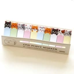 Cartoon Cat Panda Self-Adhesive N Times Memo Pad Sticky Notes Bookmark Stationery Label Stickers