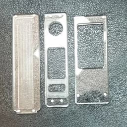 DIY Door Hinge Mounting Plate With Holes For Home Kitchen Cupboard for for BB Stubby aio RAGA SSPP switch panels Doors Furniture