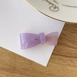Korea France color small bow bangs clip red duck beak clip side broken hair clip French girl heart