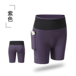 Women Summer Running Compression Shorts Quick Dry Marathon Trail Running Training Tights Sports Leggings Gym Pockets Yoga Pants