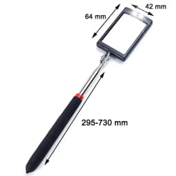 Portable Telescopic Magnetic Magnet Pen with LED Light Handy Tools Capacity For Picking Up Nut Bolt Extendable Pickup Rod Stick