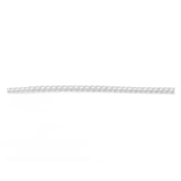3mm/4mm/5mm Ring Adjuster for Loose Rings Silicone Spring Telephone Coil Transparent Winding Invisible Tool Flat/Round