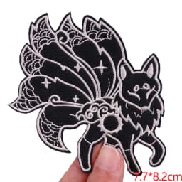 Hot New Animal Cat Embroidered Patches Iron On Patches For Clothing Thermoadhesive Patches Cartoon/Frog Dinosaur Duck Patch DIY