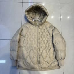 Schinteon Women Light White Duck Down Jacket Casual Loose Over Size Autumn Winter Outwear with Hood Coat 2024 New