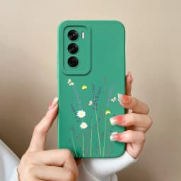 For OPPO Reno12 Pro 5G Case Lovely Dinosaur Liquid Silicone Soft Cases Shockproof Phone Cover For OPPO Reno 12 12Pro Fundas Capa