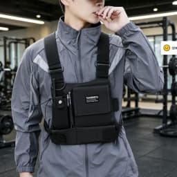 Tactical Chest Rig Bag Function Walkie-talkie bag Unisex Chest Pack Adjustable prethoracic Bags man Outdoor sport Vest backpack