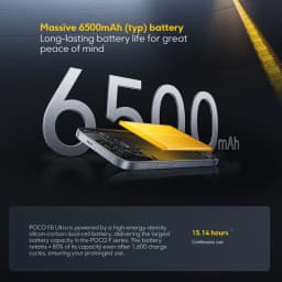 Global Version POCO F8 Ultra Sno Dragon 8 Elite Gen 5 Smartphone camera 6500mAh battery "6.9Hz 50MP NFC display