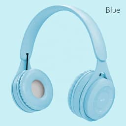 Y08 Wireless Bluetooth Headphone Macaron Headphones Stereo Headband Gaming Headset with Mic Gamer Girl Gift for Mobile Tablet