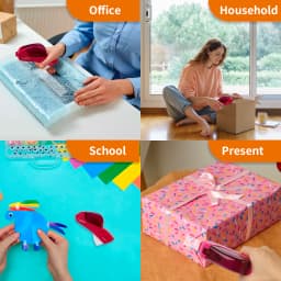 Eagle Automatic Tape Dispenser, No Battery Required, With 2 Rolls Free Tape,Suitable for Handwork,Family Gift Packaging