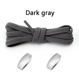 1Pair Elastic Laces Sneakers New Lock Flat Shoelaces Without ties Kids Adult No Tie Shoelace Rubber Bands Shoes Accessories