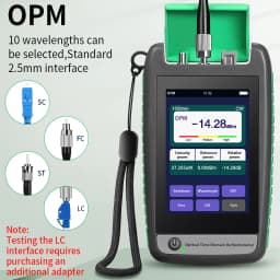 COMPTYCO OTDR AUA-18/161U/A Support Active Fiber Testing Optical Time Domain Reflectometer Built-in OLS/OPM/VFL/LED/Event Map