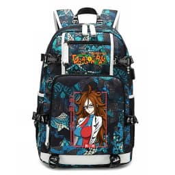 Dragon Ball Z Printed Student Backpack Large Capacity Casual Daypack for Kids Teenagers School Travel