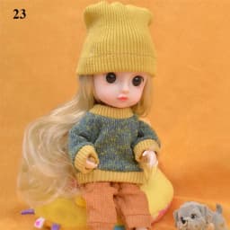 Obitsu 11 Ob11 Doll Clothes Suit For Ob11 Gsc 1/12 Bjd Molly Body 16~17cm Bjd Doll Cloth Animal Doll Outfit Clothes Accessories