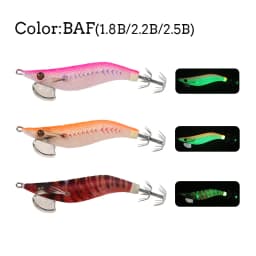 LETOYO 2.5#-1.8# mini EGI luminous squid jig Artificial bait for Webfoot Octopus Cuttlefish sea fishing lures squid lure