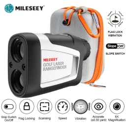 Mileseey PF210 600M Yd Golf Laser Rangefinder Mini Golf Rangefinder Sport Laser Measure Distance Meter Golf Rangefinder for Hunt