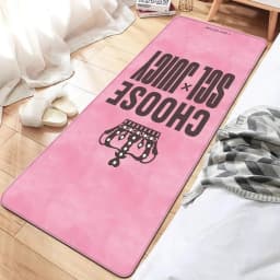 J-Juicy Cool C- Couture Long Rugs Nordic Style Home Doormat Bathroom-Toilet Mats Bedroom Bedside Area Rugs