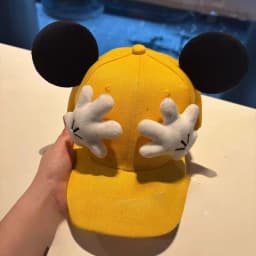 Parent-child matching set Cute Mouse ear Baseball Cap Adjustable Snapback Hat Children's Teens Adults Cartoon Sun Hat