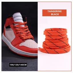 New Twill Two-Tone Shoelaces for Sneakers Flat Shoelace Pattern Premium Colorful Shoe Laces Athletic Unisex Shoestring 1pair