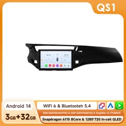 Hizpo 9'' Intelligent Screen For Citroen C3 DS3 2010-2016 2din Android Auto Car Radio Multimedia Video Player GPS Carplay 8+128G