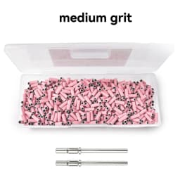 2000Pcs 3MM Sanding Bands for Nail Drill 100/150/240 Grit Nail Sanding Band Bulk for Salons Manicure