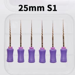 Dental Tools Gold Flexible Files Hand Endo Rotary Files Golden Endodontic Files 21/25mm NITI Endo Titanium Instrument Dentistry