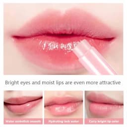 5X Niacinamide Instant Volumizing Lip Balm, Containing Vitamin C, Hyaluronic Acid, and Collagen - High-Shine Lip Balm Suitable for All Skin Types, Creates Sexy, Glossy, and Plump Lips - Enhances Lip Volume and Elasticity, Instantly Plumps and Smoothes Lip Lines - Adds Vibrant Shine, Makes Lips More Plump and Full, Suitable for Dry, Chapped, Dead Skin, and Lip Lines, Korean Skincare Product, Unisex, a Must-Have for All Seasons