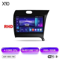 Carplay Android 16 For KIA Cerato 3 Forte K3 2013 2014 2015-2017 LHD RHD Car Radio Player Android Auto Multimedia GPS Navigation
