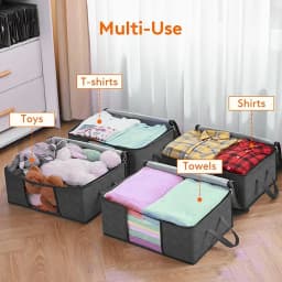 Storage Bag Foldable Large Capacity Clothes Blanket Storage Bags Storage Containers for Organizing Bedroom Closet Clothing