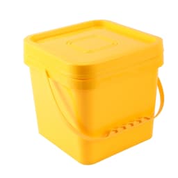 High Quality 5L Hand-Held Bucket Lid Paint bucket Outdoor Color Multi-functional Food Storage Color Mixing Plastic Barrel