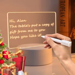 USB Message Board Note Board Creative Led Night Light Bedroom Lights Children Gift Girlfriend Confession Decoration Night Lamp