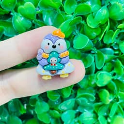 1-6Pcs Cartoon Animal Sheep Turtle Bear Elephant Duck Resin Shoe Charms Decorations for Bands Garden Shoes Button Accessories