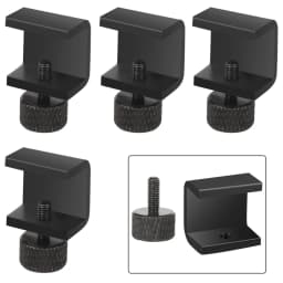 XCR3D Glass Heated Bed Clamp 3D Printer Parts Heatbed Plate Clip for Ultimaker UM Build Platform Retainer 4pcs/8pcs