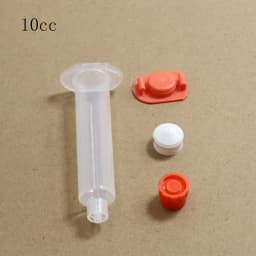 Transparent PP Tube Flux Container USA Type Dispensing Needle Tips Plastic Syringe Barrel 3CC 5CC 10CC 30CC 50CC Sub-Packing