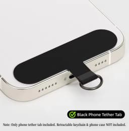 GITFOS Retractable Keychain with Phone Clip and Retractable Rope Key Ring