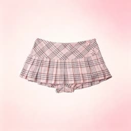 2 Styles Y2K Mini Skirts Set Women Pink Plaid Pleated Skort Black White Plaid Lace Bow Cake Skirt Kawaii Streetwear Short Skirts