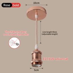 E27/E26 Lamp Socket, White Ceiling Light Bulb, Fixed Socket, Bulb Holder, Ceiling Fan Socket