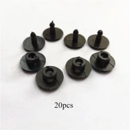 Hole Shoe Buckle White Black Garden Shoe Back Buckle Plastic Universal Beach Repair for Boys and Girls Wholesale