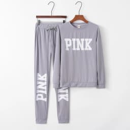 Women's Slim-Fitting Two-Piece Sportswear Set Sexy Letter Print Quick Dry Comfortable Fitness Clothing with Size Chart