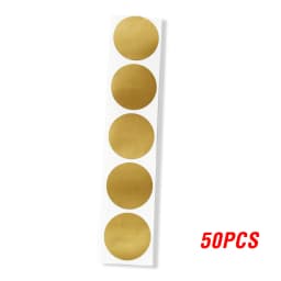 50-300pcs Silver And Gold Scratch Off Stickers Round Labels Sticker DIY Handmade For Game Scratch Sticker Labels Stationery